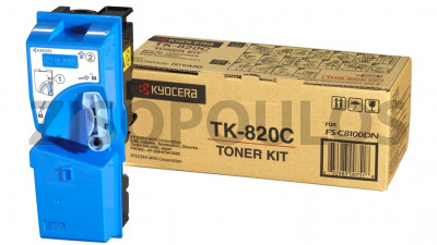 KYOCERA TONER TK-820 CYAN 1T02HPCEU0