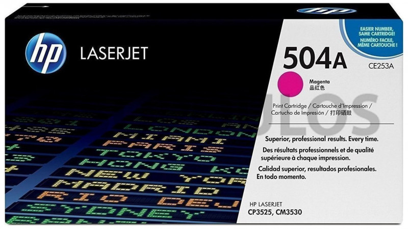 HP TONER 504Α MAGENTA CE253A