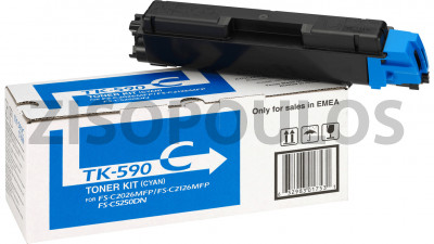KYOCERA TONER TK 590 CYAN 1T02KVCNL0, 1T02KVCNL0001