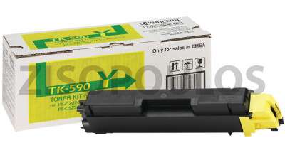 KYOCERA TONER CARTRIDGE TK 590 YELLOW 1T02KVANL0