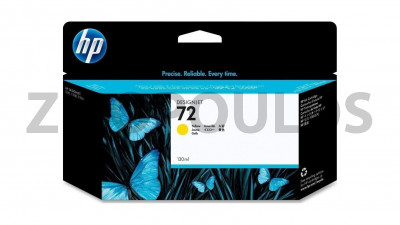 HP INK CARTRIDGE 72 YELLOW C9373A