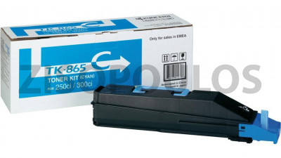 KYOCERA TONER CARTRIDGE TK 865 CYAN 1T02JZCEU0