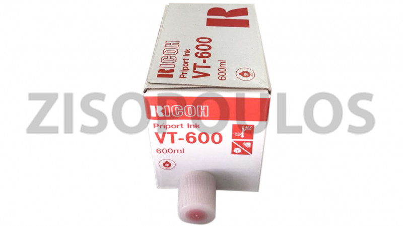 RICOH PRIPORT INK VT 600 RED 613429