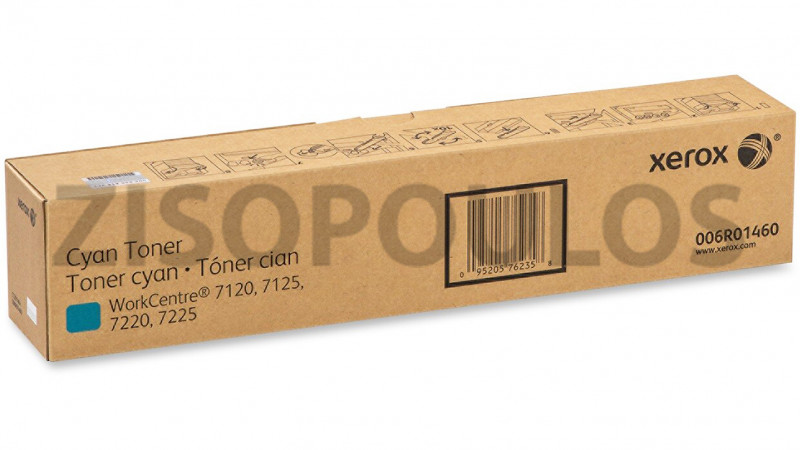 XEROX TONER WORKCENTRE 7120 CYAN 006R01460