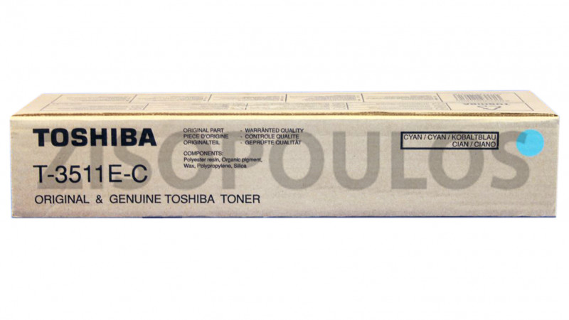 TOSHIBA TONER T-3511E-C CYAN 6AK00000054
