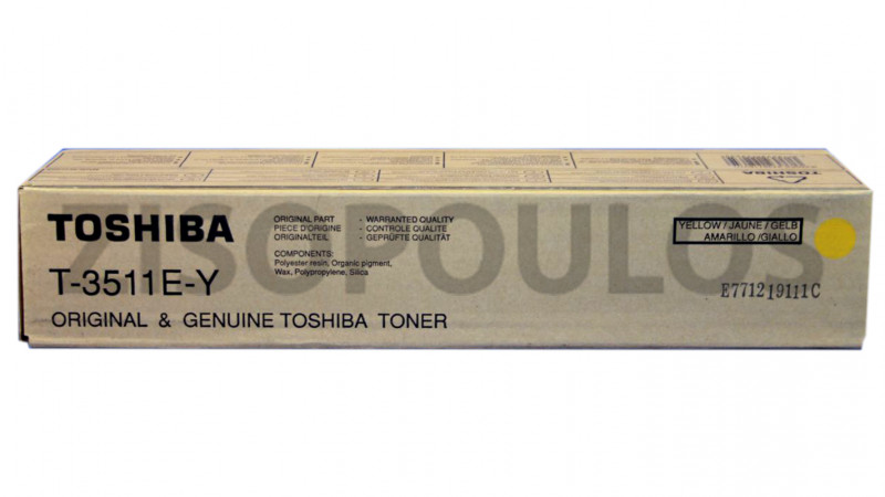 TOSHIBA TONER T-3511E-Y YELLOW 6AK00000104