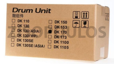 KYOCERA DRUM UNIT DK 170 BLACK 302LZ93061