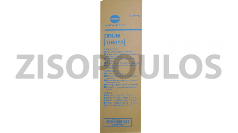 KONICA MINOLTA DRUM CARTRIDGE DR 012 BLACK A3VVP00
