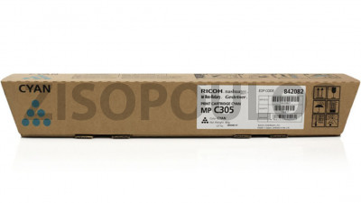 RICOH TONER MPC 305E CYAN 842082