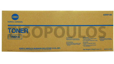 KONICA MINOLTA TONER CARTRIDGE TN 014 BLACK A3VV150