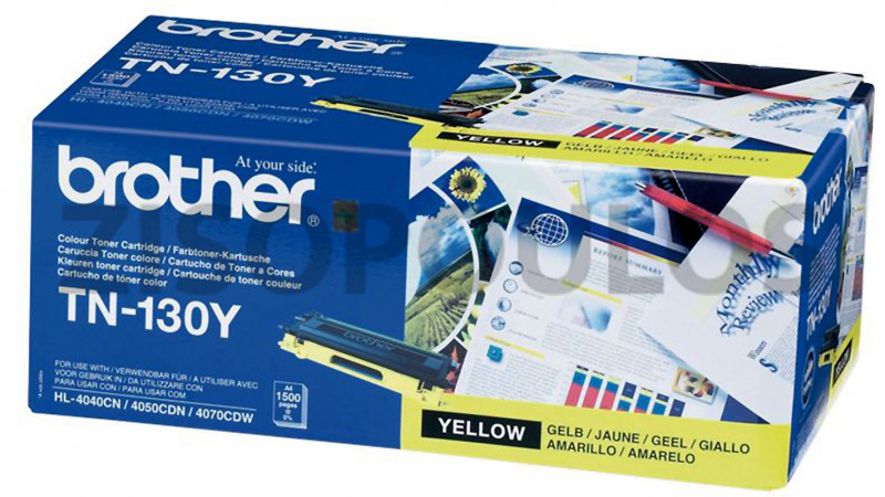 BROTHER TONER TN 130 YELLOW 4977766648127