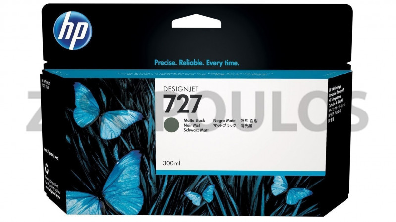 HP INK 727 MATTE BLACK C1Q12A