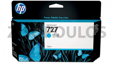 HP INK CARTRIDGE 727 CYAN B3P19A