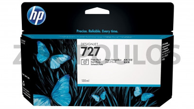 HP INK CARTRIDGE 727 PHOTO BLACK B3P23A