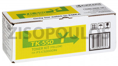 KYOCERA TONER TK 550 YELLOW 1T02HMAEU0