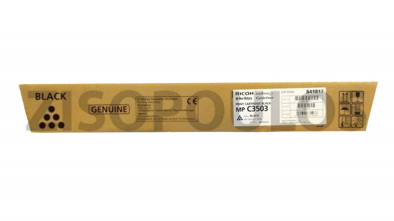RICOH TONER MPC 3503 BLACK 841817