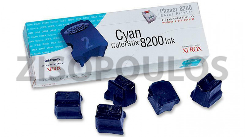 XEROX COLORSTIX INK CYAN 5 ΤΕΜ 016204500