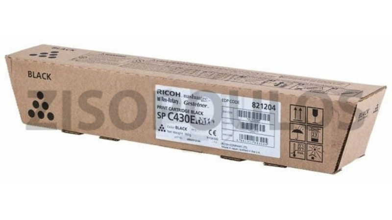 RICOH TONER SPC 430 BLACK 821279