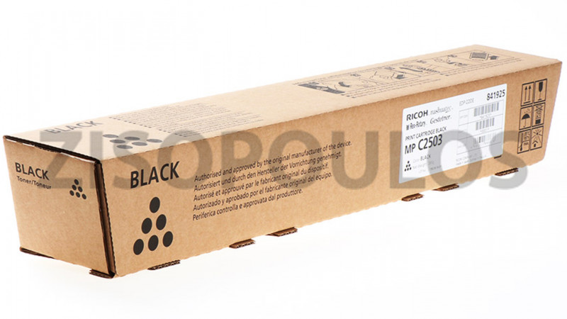 RICOH TONER MPC 2503 BLACK 841925