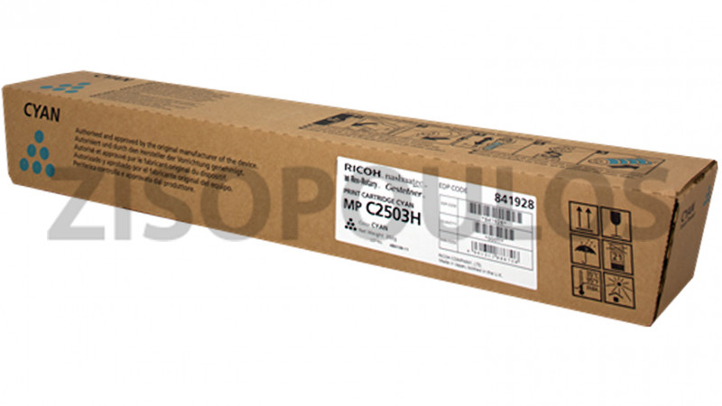 RICOH TONER  MPC 2503H CYAN 841928