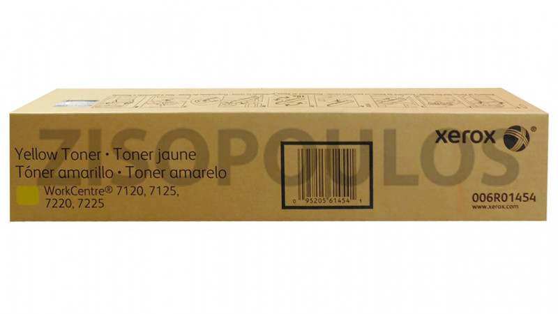 XEROX TONER WORKCENTRE 7120 YELLOW METERED 006R01454