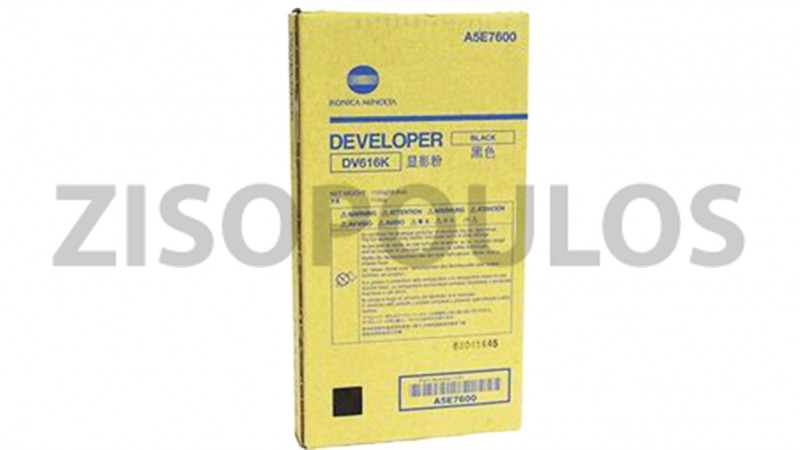 KONICA MINOLTA DEVELOPER DV 616 BLACK A5E7600