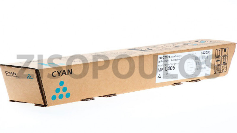 RICOH TONER  MPC 406 CYAN 842096