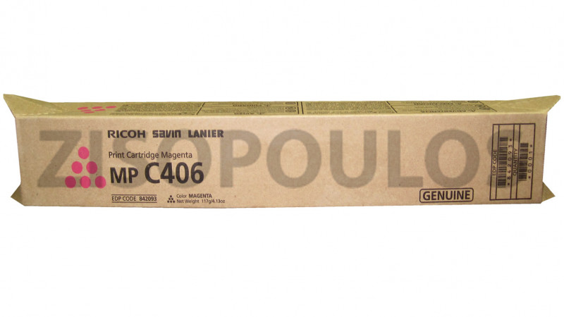 RICOH TONER MPC 406 MAGENTA 842097