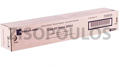 TRIUMPH ADLER TONER 2550CI YELLOW 662510116