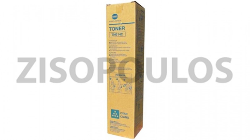 KONICA MINOLTA TONER TN 614 CYAN A0VW434