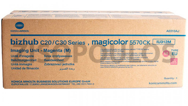KONICA MINOLTA IMAGING UNIT IU 312 MAGENTA A0310AG