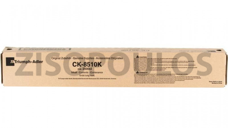 TRIUMPH ADLER TONER CK 8510 BLACK 662511115