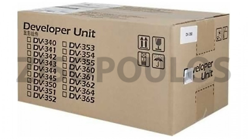 KYOCERA DEVELOPER UNIT DV 350 BLACK 302LW93010