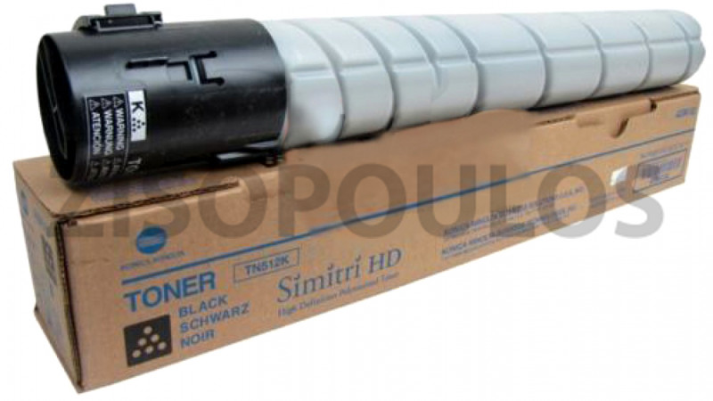 KONICA MINOLTA TONER TN 512 BLACK A33K152