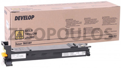 DEVELOP TONER TN 318 YELLOW A0DK2D3