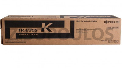 KYOCERA TONER KIT TK 8305 BLACK 1T02LK0NLC001