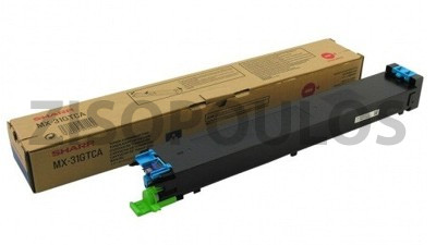 SHARP ΣΥΜΒΑΤΟ TONER CARTRIDGE MX31GTCA CYAN