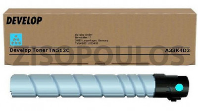 DEVELOP TONER TN 512 CYAN A33K4D2