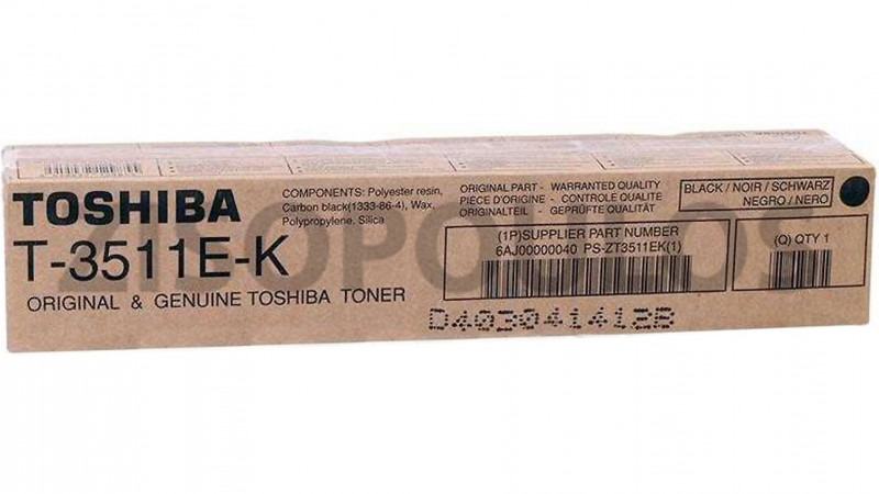 TOSHIBA TONER T-3511E-K BLACK 6AJ00000040