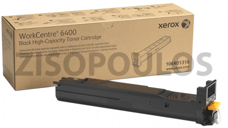 XEROX TONER WORKCENTRE 6400 BLACK HIGH CAPACITY 106R01316
