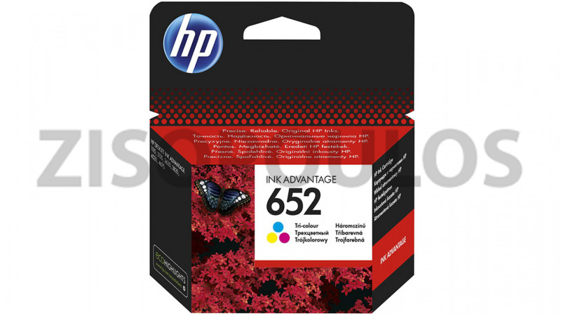 HP INK 652 COLOR F6V24AE