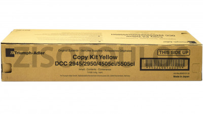 TRIUMPH ADLER TONER DCC 2945/2950/4505CI/5505CI YELLOW 654510116