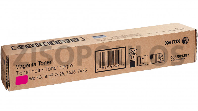XEROX TONER WORKCENTRE 7425 MAGENTA 006R01397