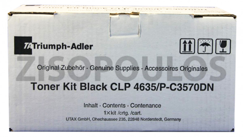 TRIUMPH ADLER TONER KIT CLP 4635 BLACK 4463510115