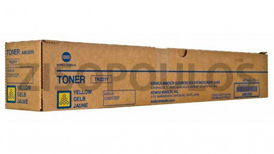 KONICA MINOLTA TONER CARTRIDGE TN 221 YELLOW A8K3230