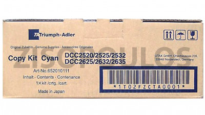 TRIUMPH ADLER TONER DCC 2520/2525/2532 CYAN 652010111