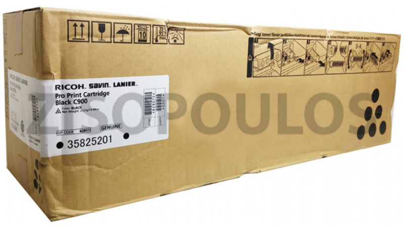 RICOH TONER  C900 PRO BLACK 828040