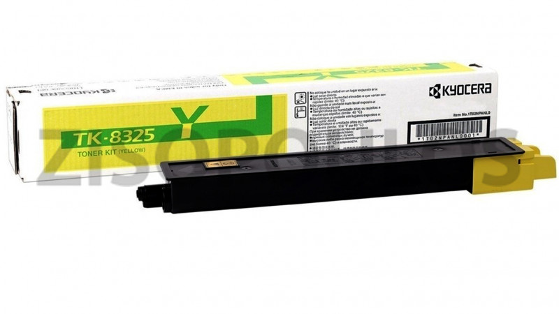 KYOCERA TONER TK 8325 YELLOW 1T02NPANL0