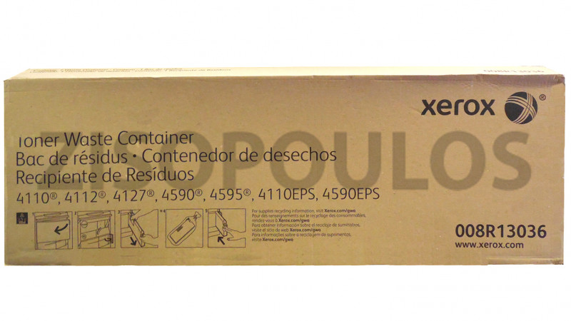 XEROX WASTE TONER CONTAINER BLACK 008R13036