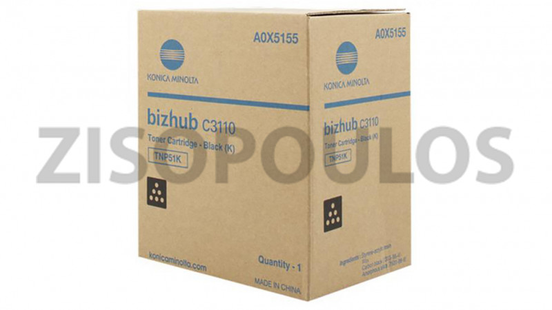 KONICA MINOLTA TONER TNP 51 BLACK A0X5155